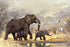 Elephant Family Diamond Painting